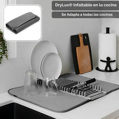 Escurridor DryLux® Organizador de Platos Absorbente