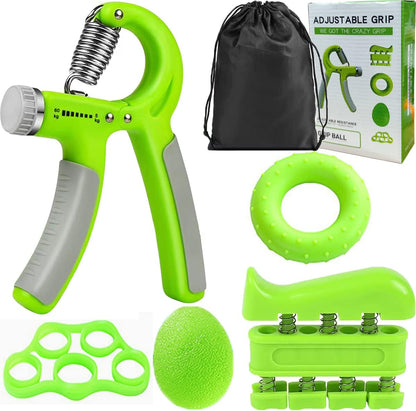 Kit Hand Grip Ejercitadores Mano Muñeca