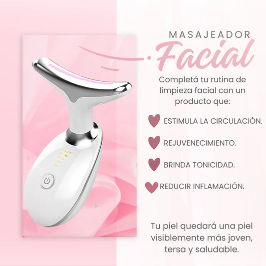 Masajeador facial y reductor de papada led